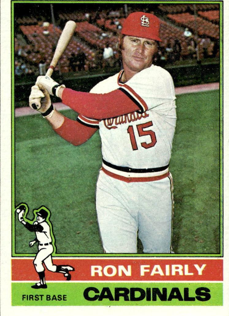 1976 Topps Ron Fairly #375 card