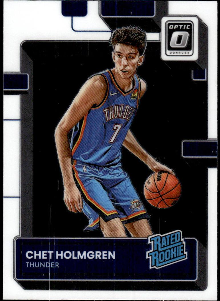 Chet Holmgren 2022 Donruss Optic Rated Rookie Basketball