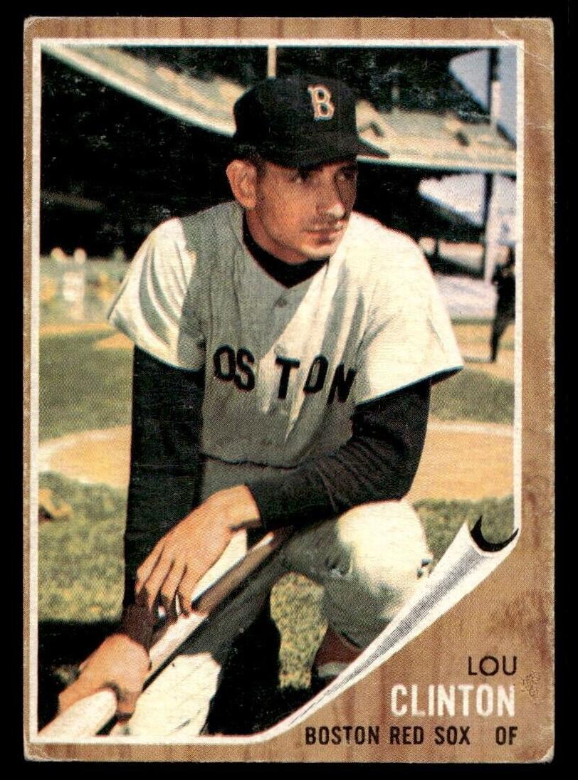 1962 Topps Lou Clinton #457 card