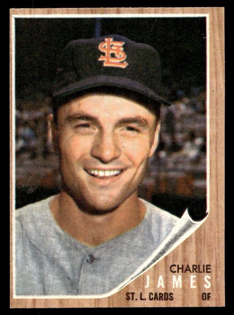 1962 Charlie James #412