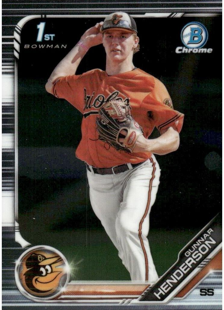 2019 Bowman Bowman Draft Sapphire #BDC-22 Gunnar Henderson front
