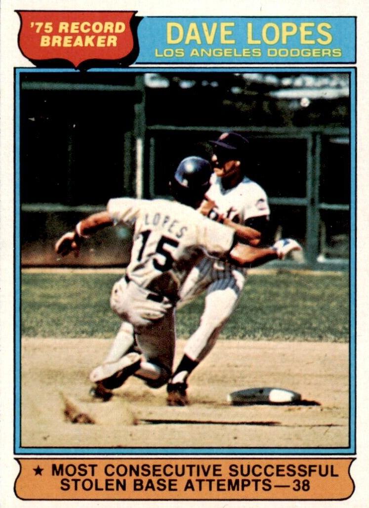 1976 Dave Lopes #4