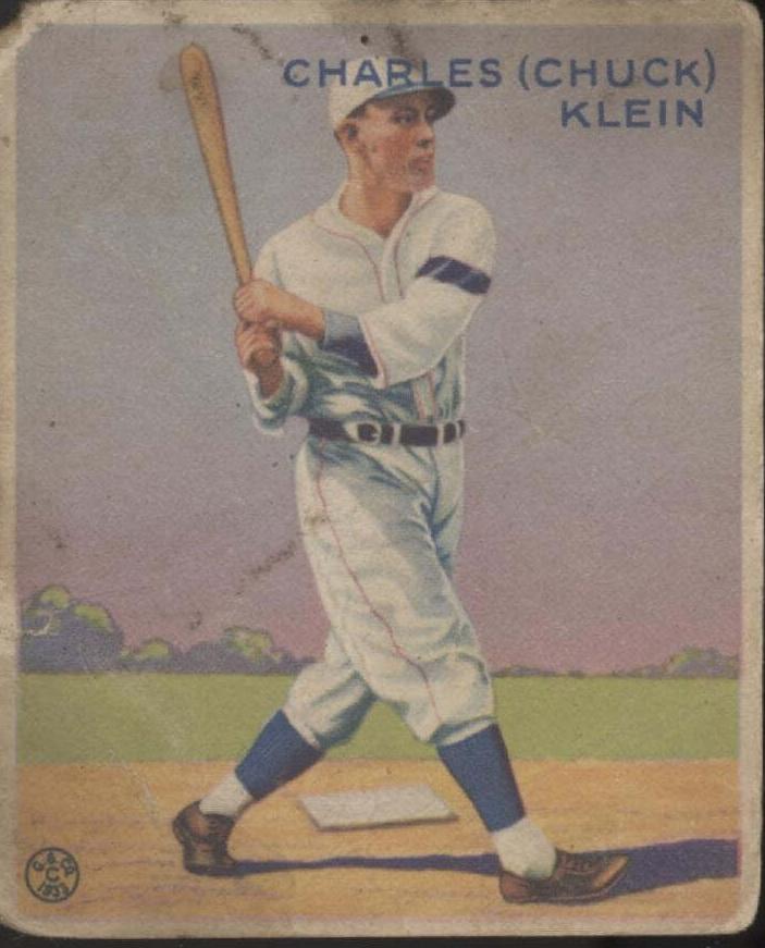 1933 Chuck Klein #128