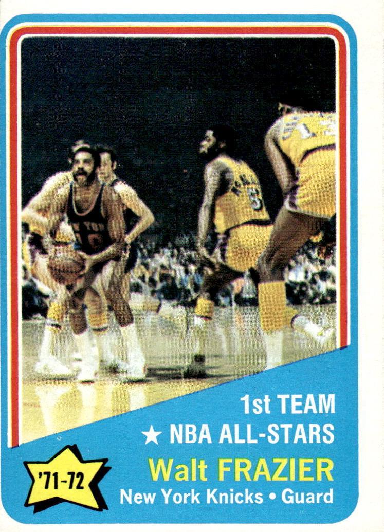1972 Topps Walt Frazier #165 card