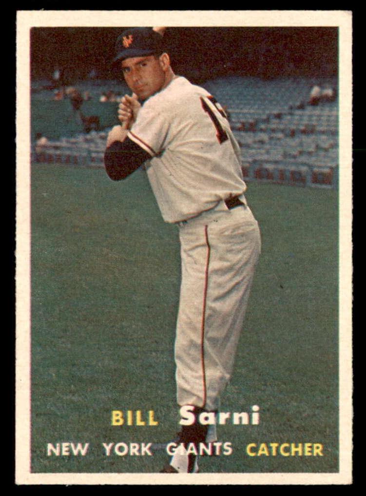 1957 Topps Bill Sarni #86 card
