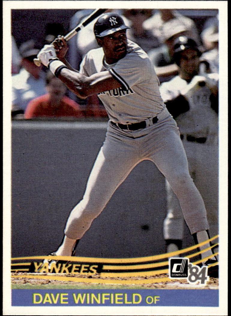 1984 Donruss Dave Winfield #51 card