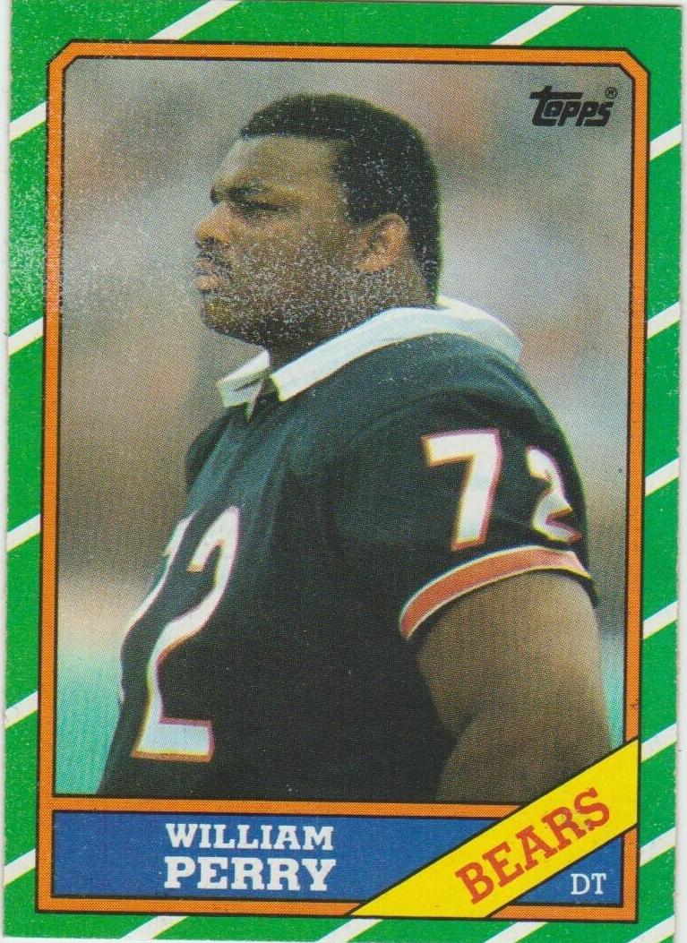 William Perry 1986 Topps Football