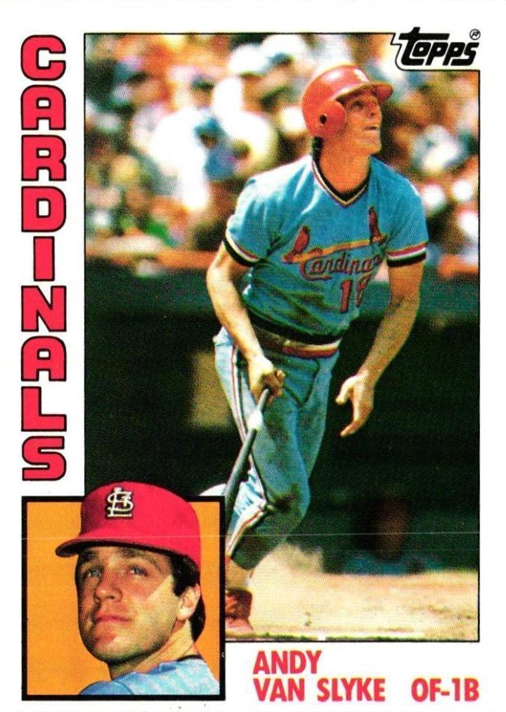 Andy Van Slyke 1984 Topps Baseball