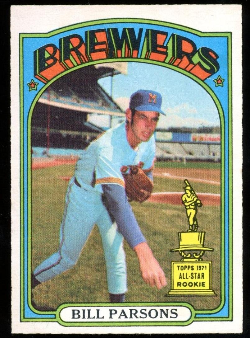 1972 Topps Bill Parsons #281 card