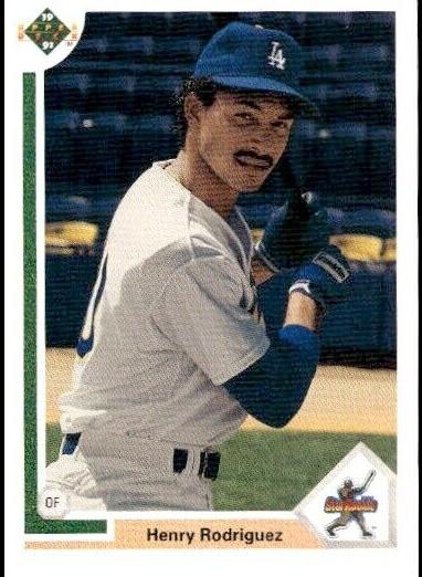 1991 Upper Deck Henry Rodriguez #21 card