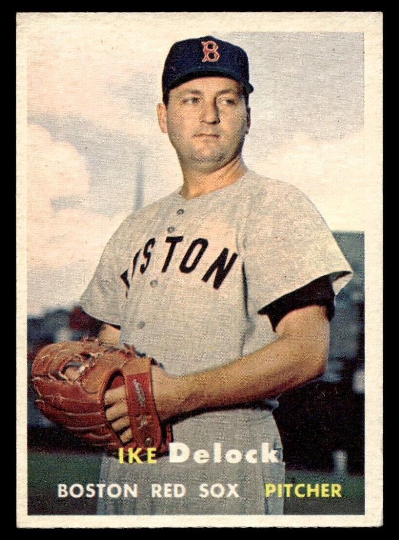 1957 Ike Delock #63
