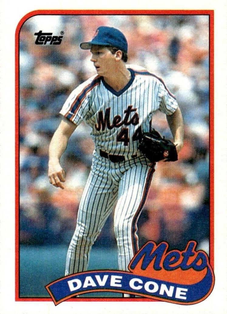 Dave Cone 1989 Topps Baseball