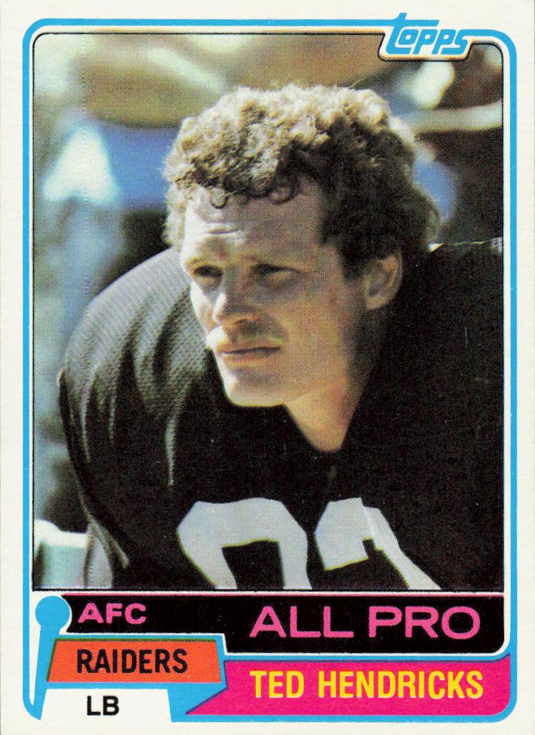 1981 Ted Hendricks #200