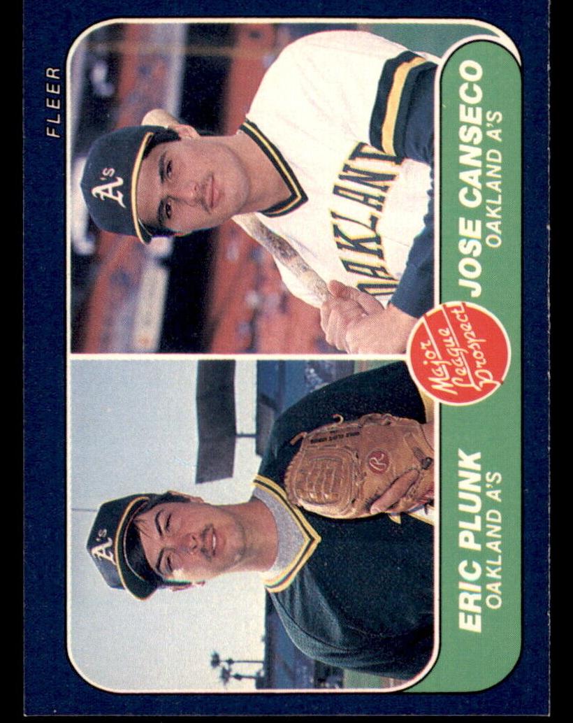 1986 Jose Canseco #649