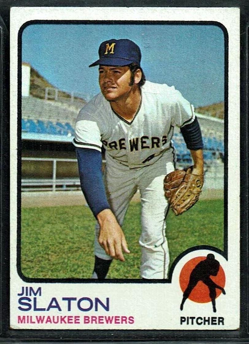 1973 Topps Jim Slaton #628 card