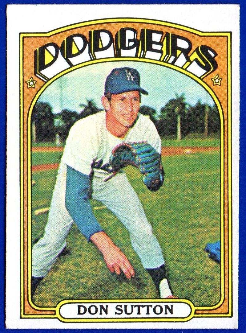 1972 Topps Don Sutton #530 card