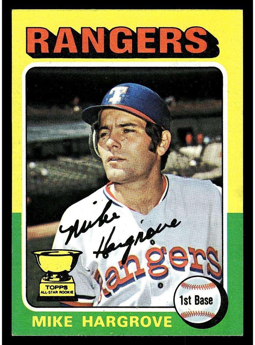 1975 Mike Hargrove #106