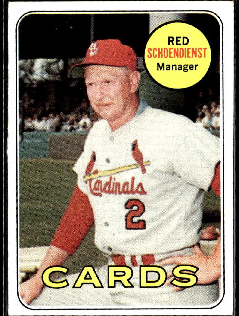 1969 Red Schoendienst #462