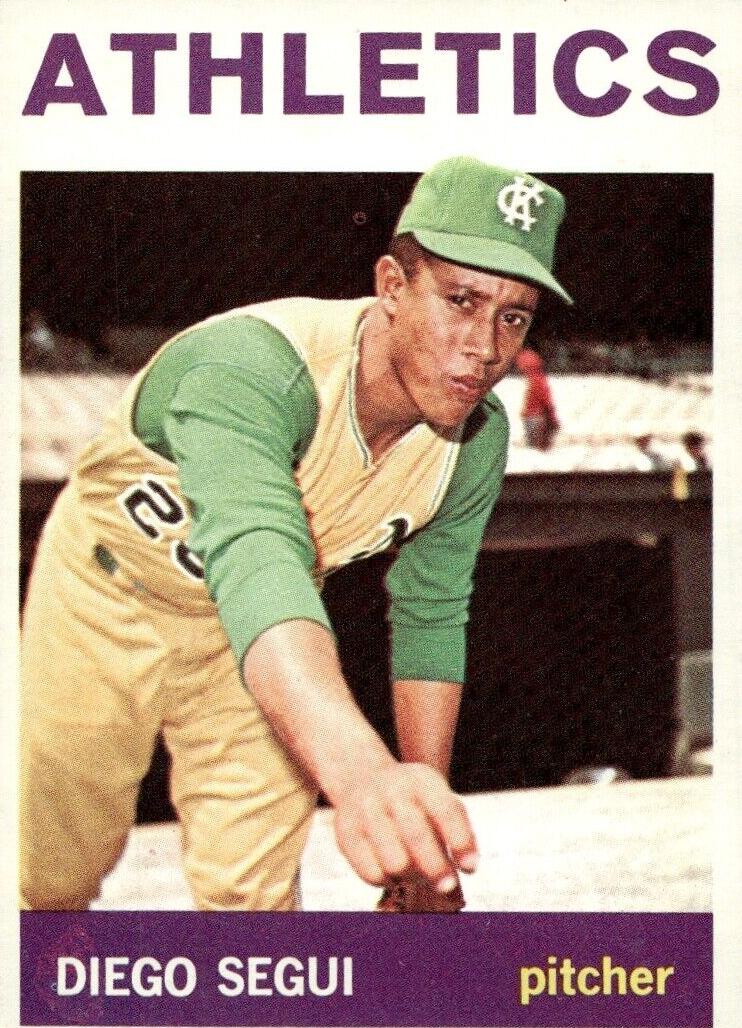 1964 Topps Diego Segui #508 card