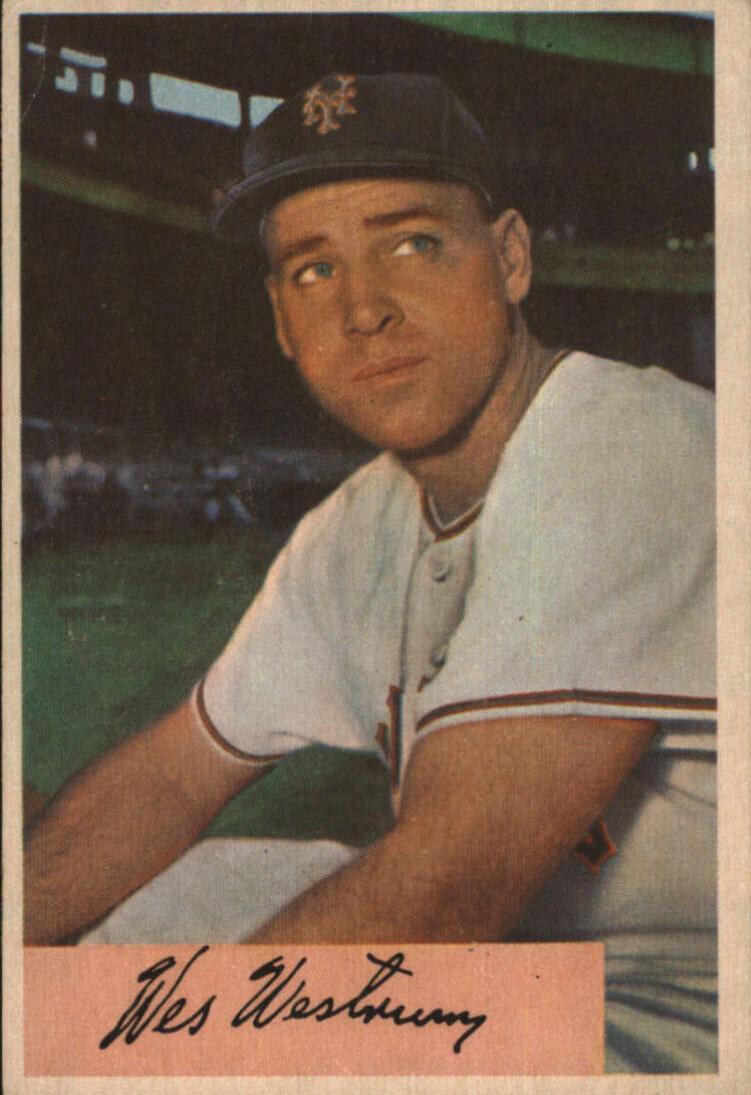 1954 Wes Westrum #25