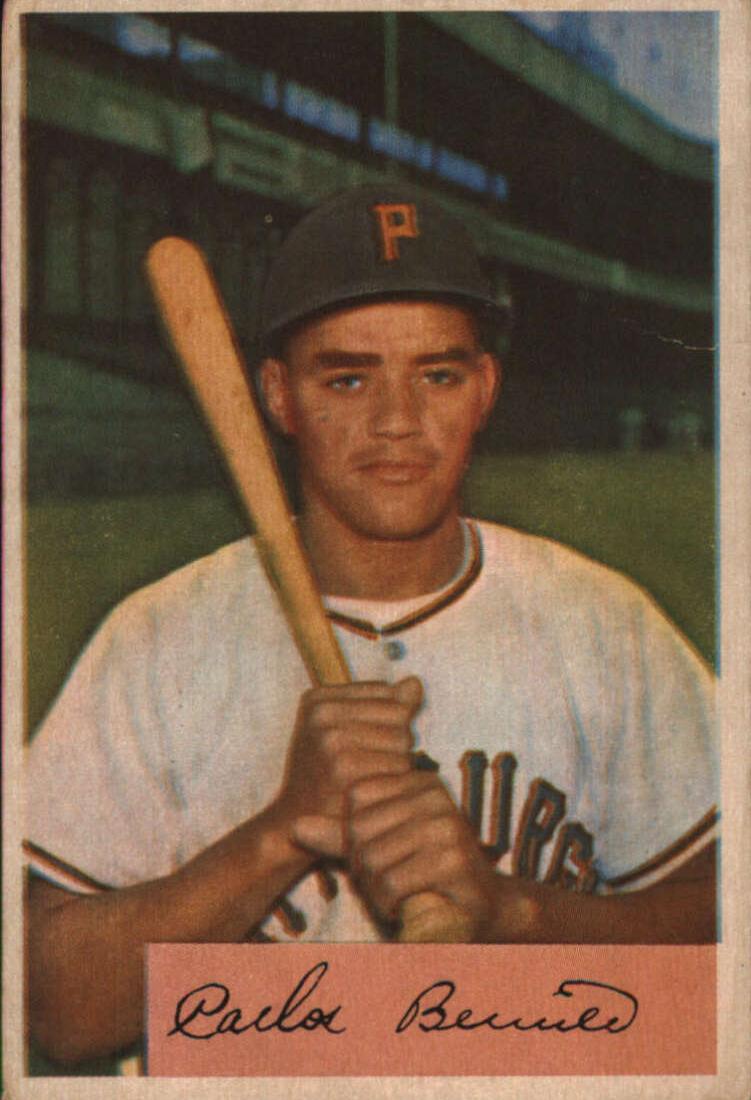 1954 Bowman Carlos Bernier #171 card