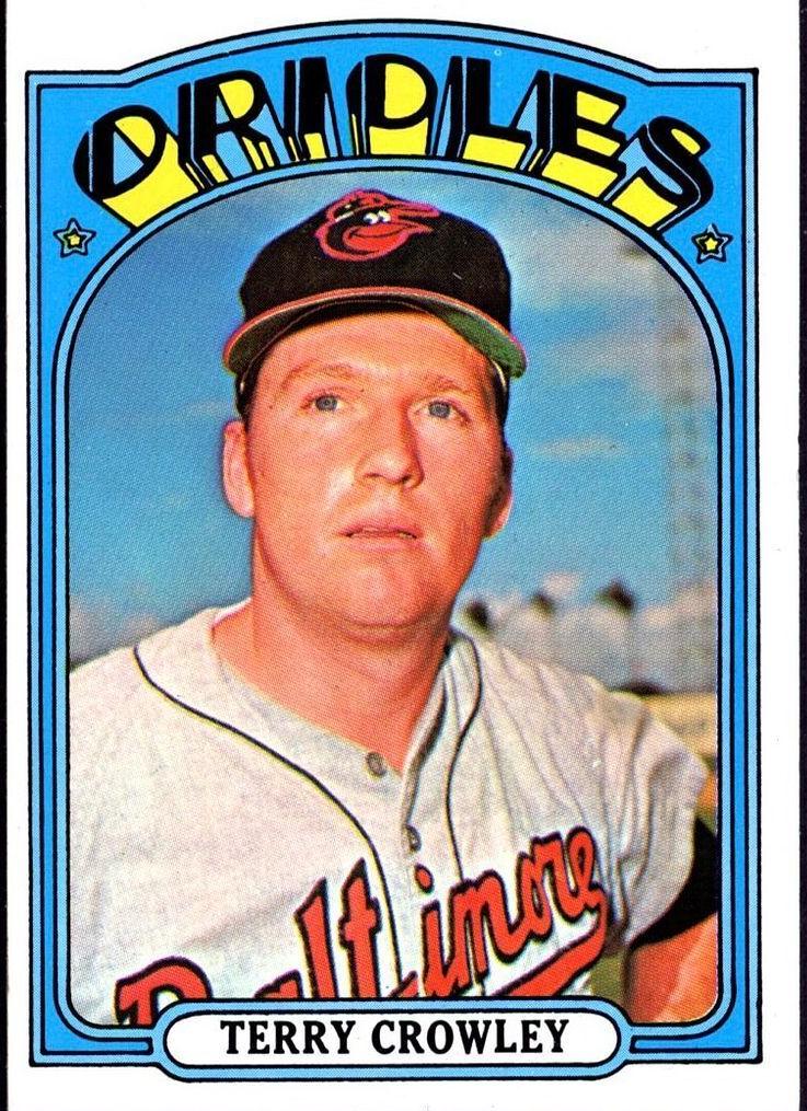 1972 Topps Terry Crowley #628 card