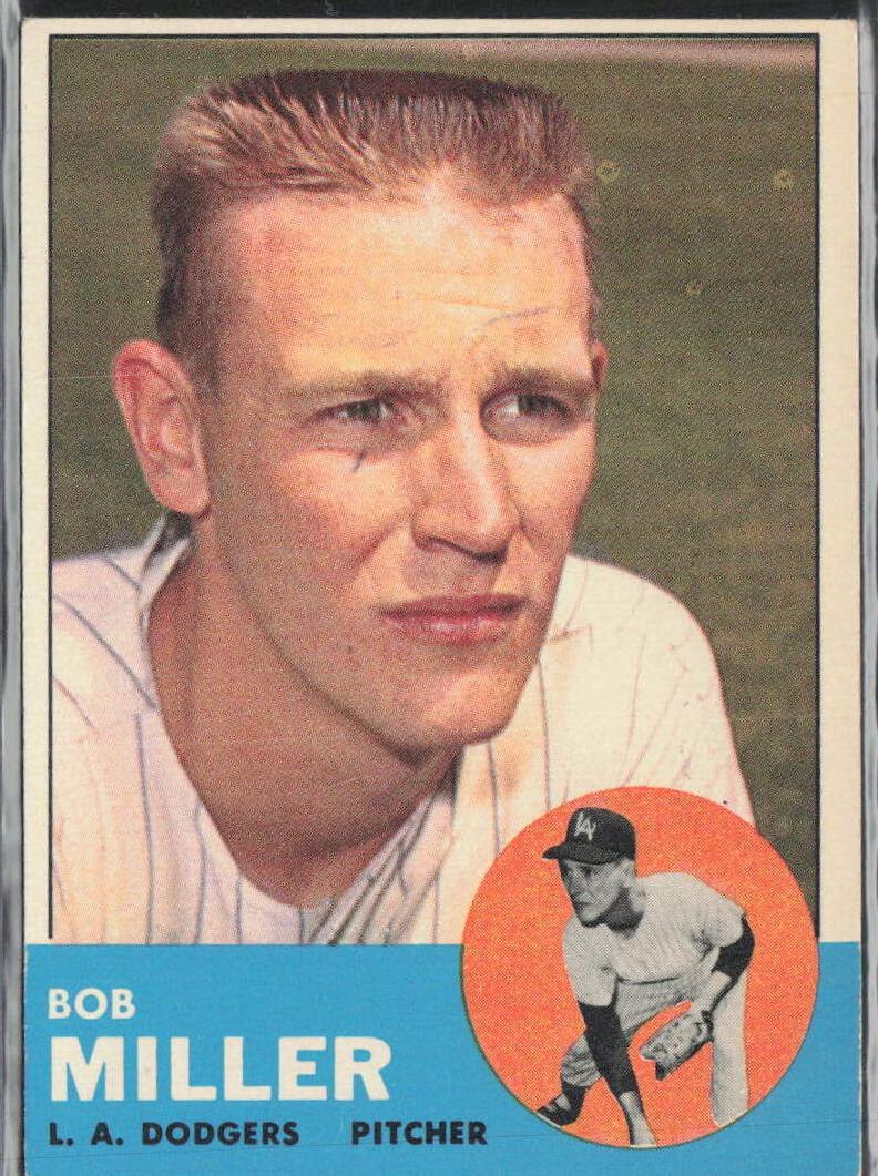 1963 Topps Bob Miller #261 card