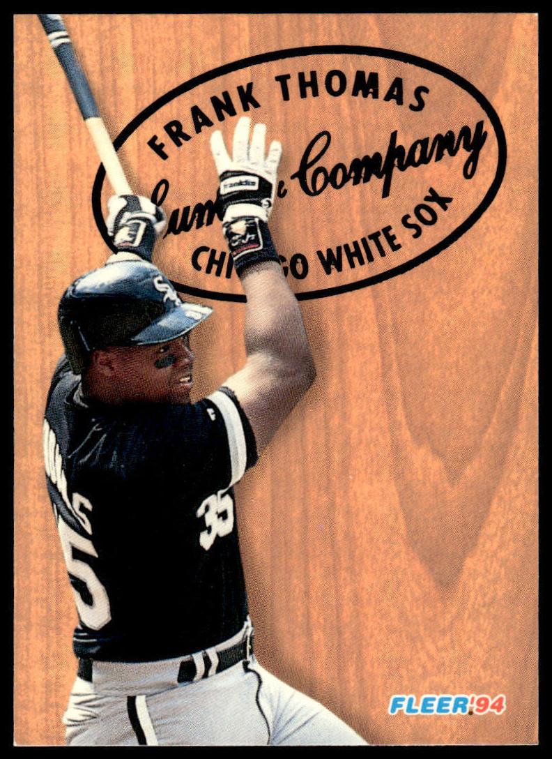 1994 Fleer Frank Thomas #9 card
