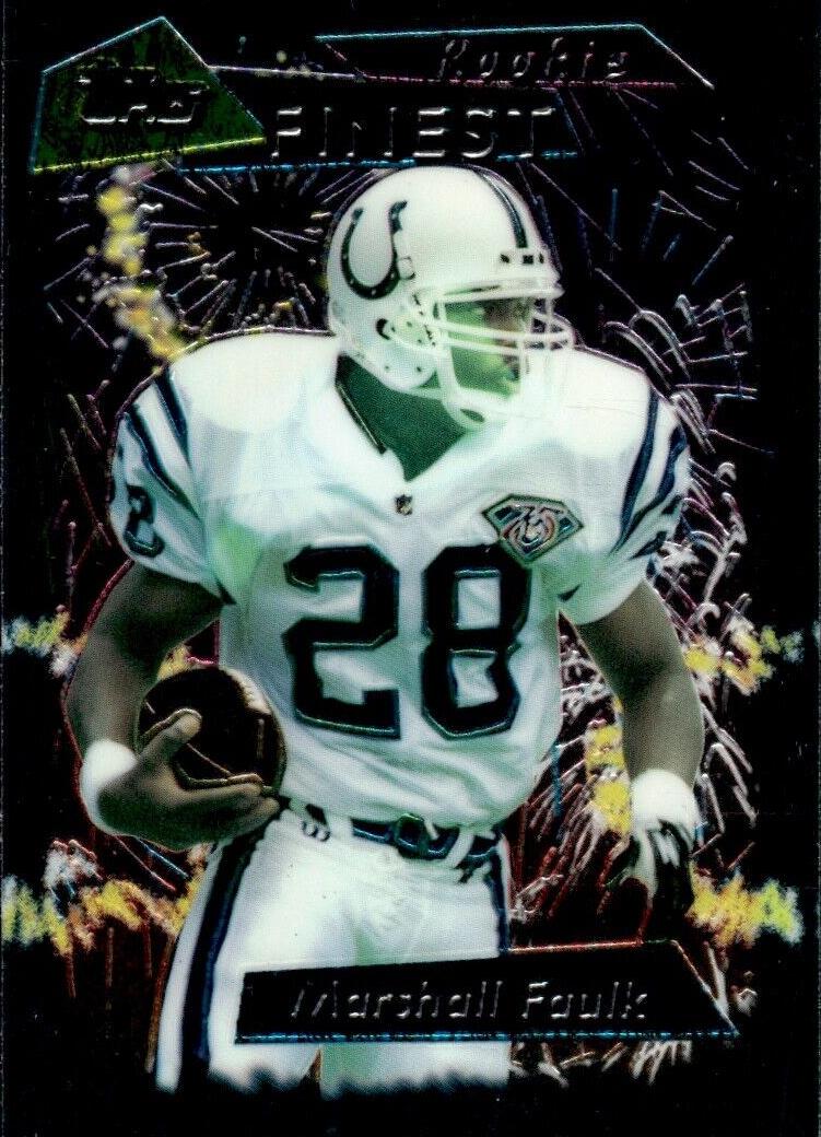 Marshall Faulk 1995 Topps Finest Football