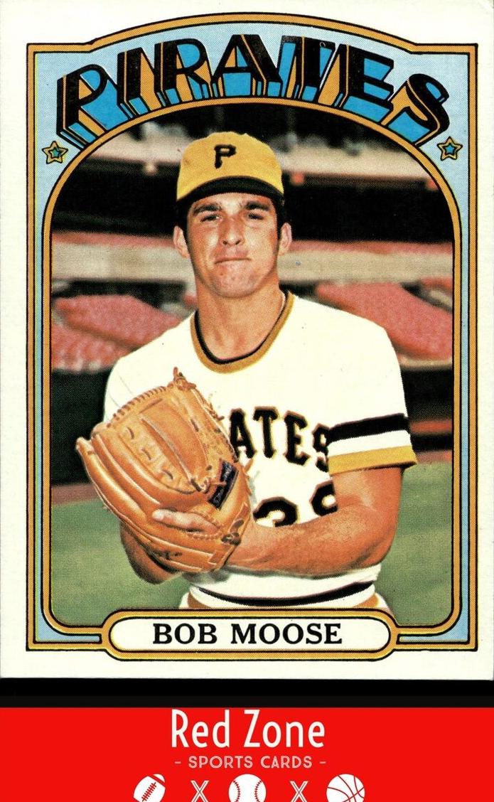 1972 Topps Bob Moose #647 card