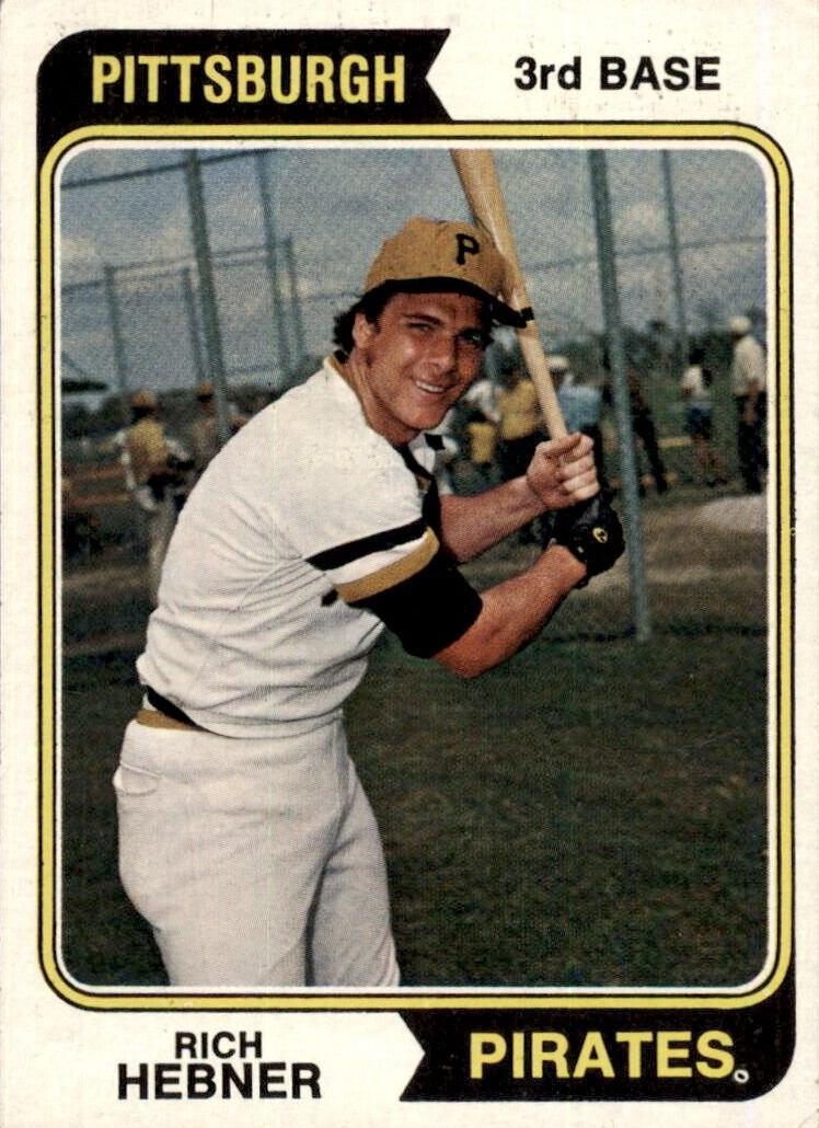 1974 Topps Rich Hebner #450 card