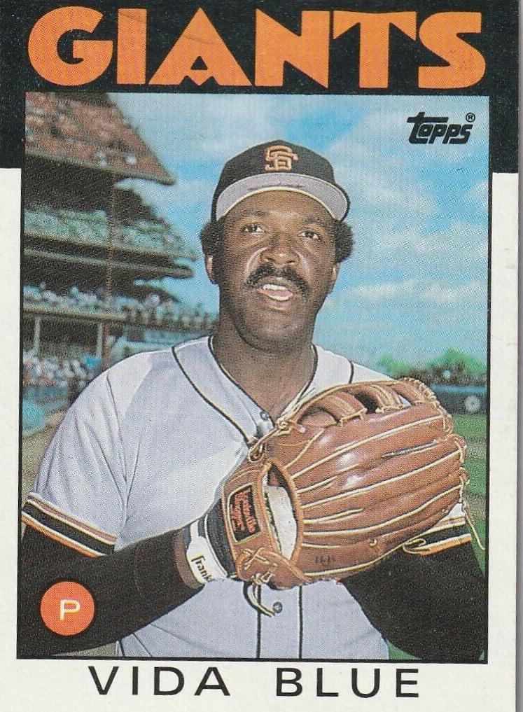 1986 Vida Blue #770
