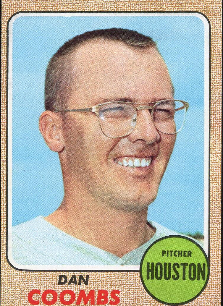 1968 Topps Dan Coombs #547 card