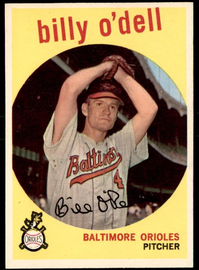 1959 Billy O'Dell #250
