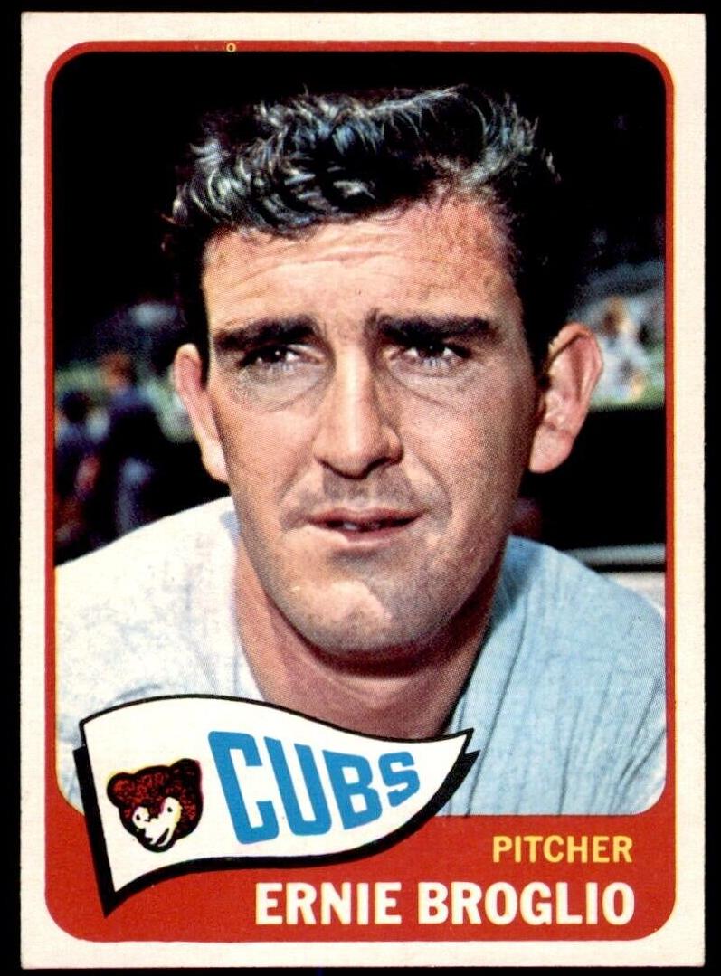1965 Topps Ernie Broglio #565 card