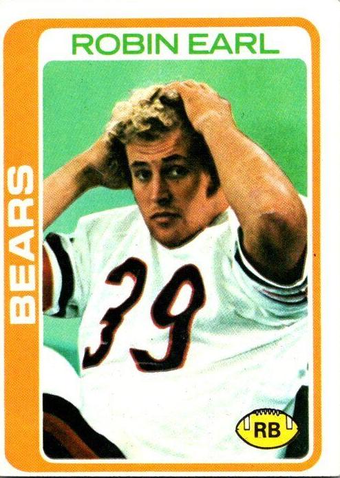 Robin Earl 1978 Topps Football
