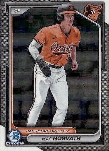 Mac Horvath 2024 Bowman Chrome Prospects card