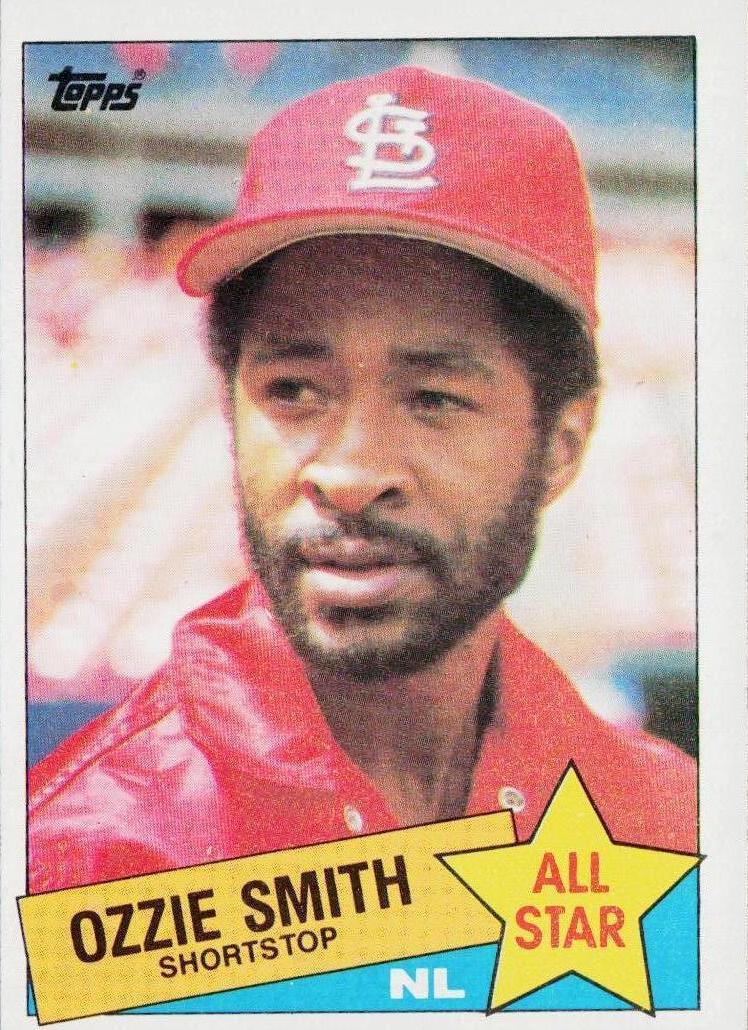 1985 Topps Ozzie Smith #715 card