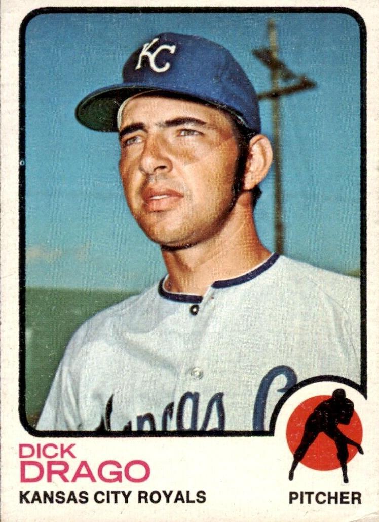 1973 Topps Dick Drago #392 card