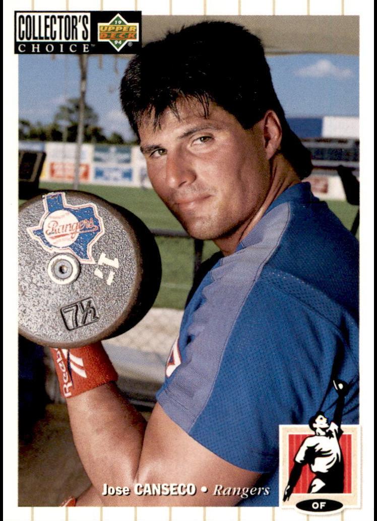 1994 Collector's Choice Jose Canseco #560 card