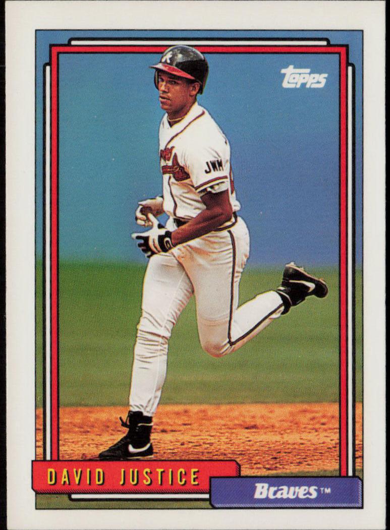 1992 David Justice #80