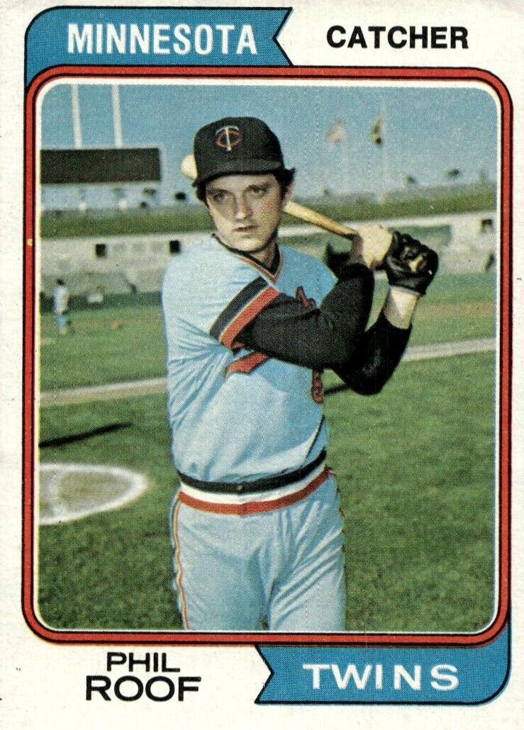 1974 Topps Phil Roof #388 card