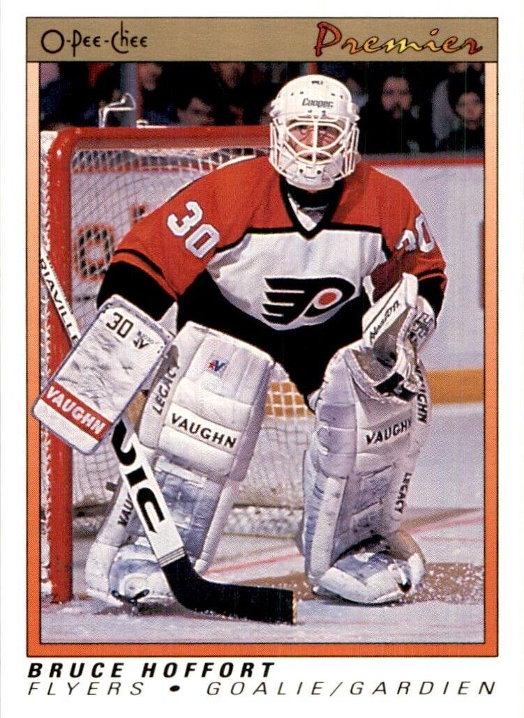 1990 O-Pee-Chee Premier Bruce Hoffort #42 card