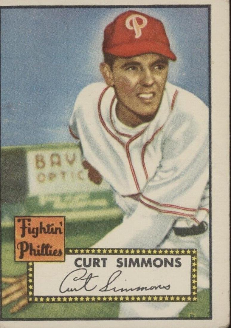 1952 Curt Simmons #203