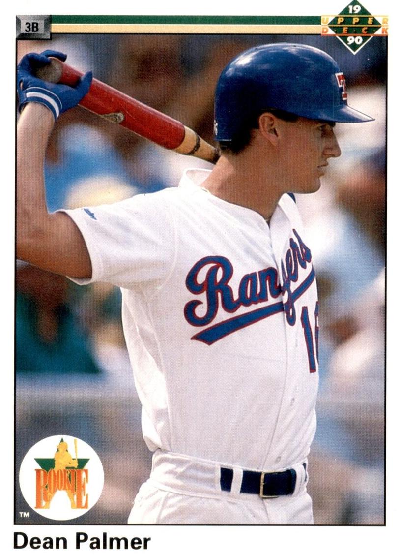 1990 Upper Deck Dean Palmer #74 card