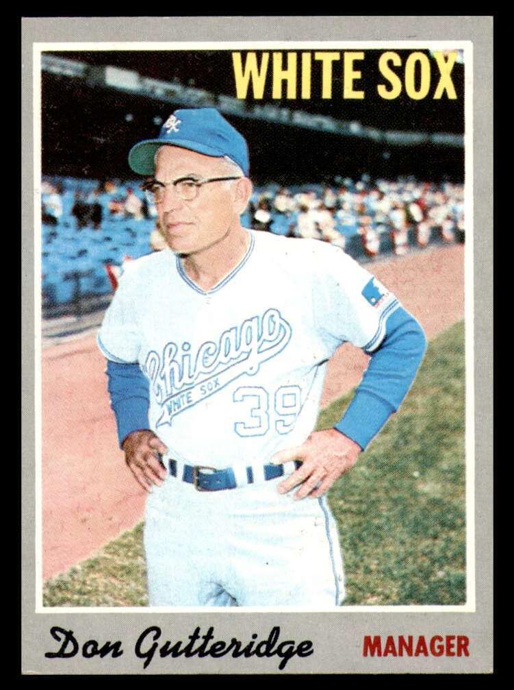 1970 Topps Don Gutteridge #123 card