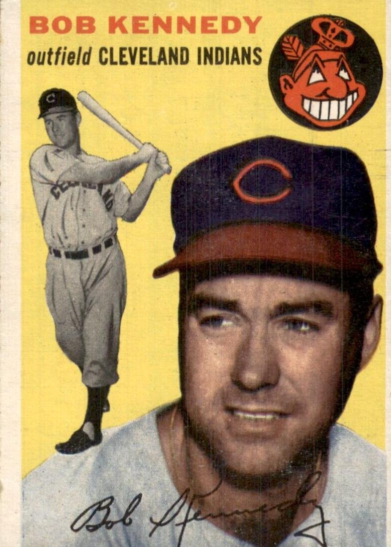1954 Topps Bob Kennedy #155 card