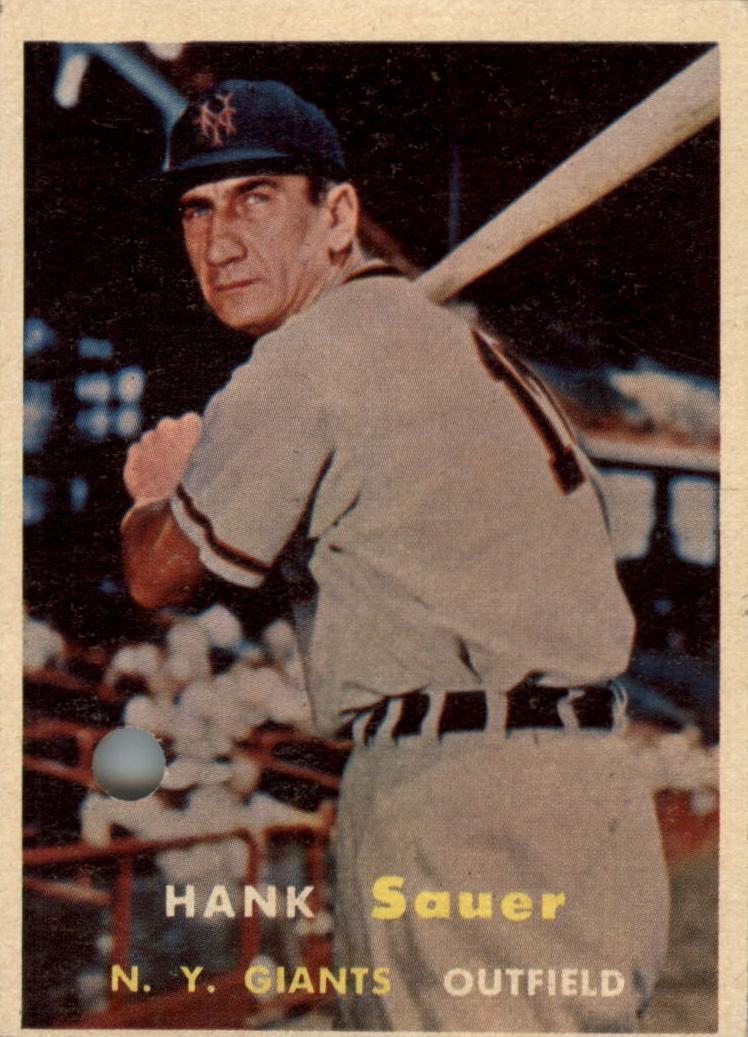 1957 Hank Sauer #197