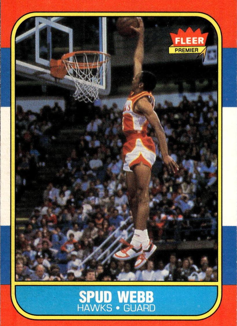 Spud Webb 1986 Fleer Basketball