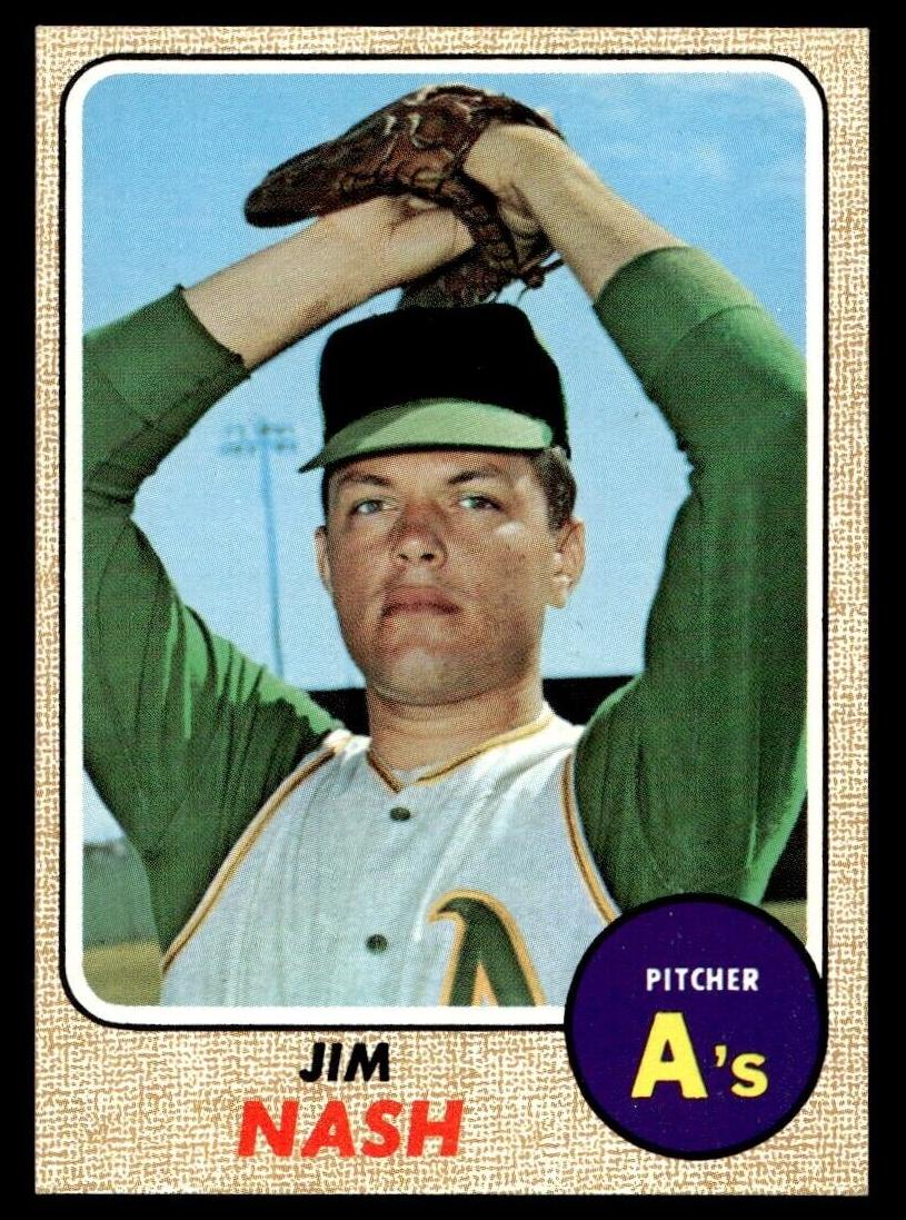 1968 Topps Jim Nash #324 card